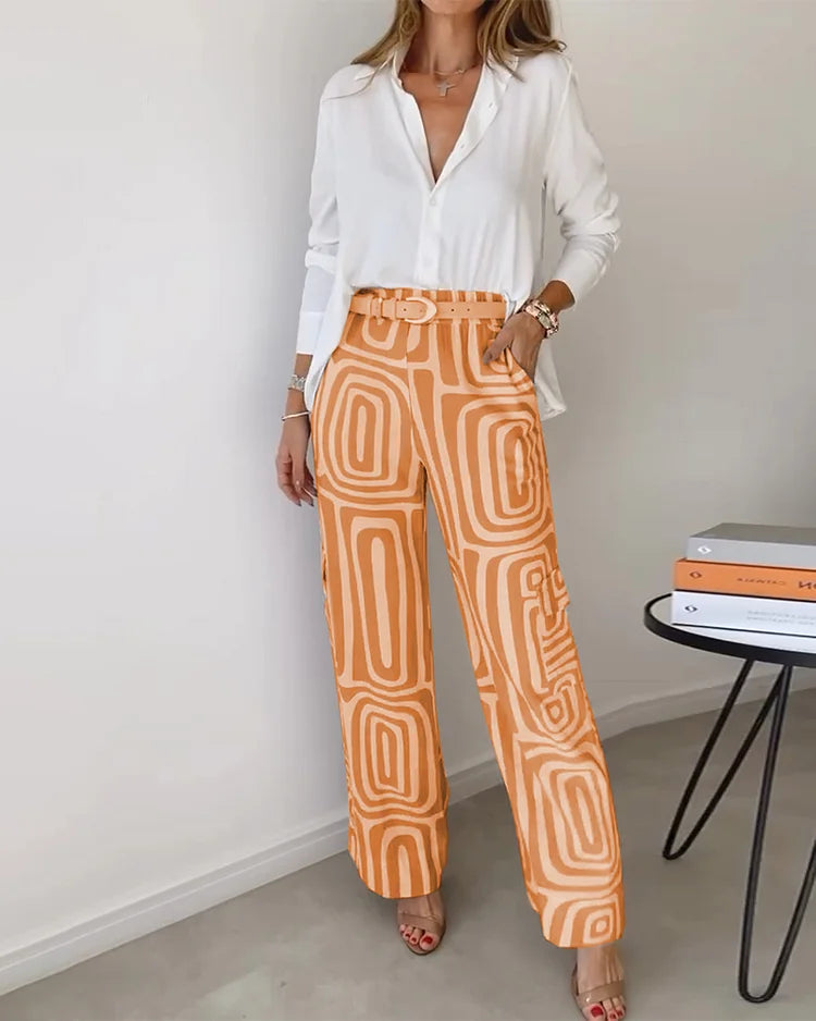 ISABELLA – REFINED TROUSER SET