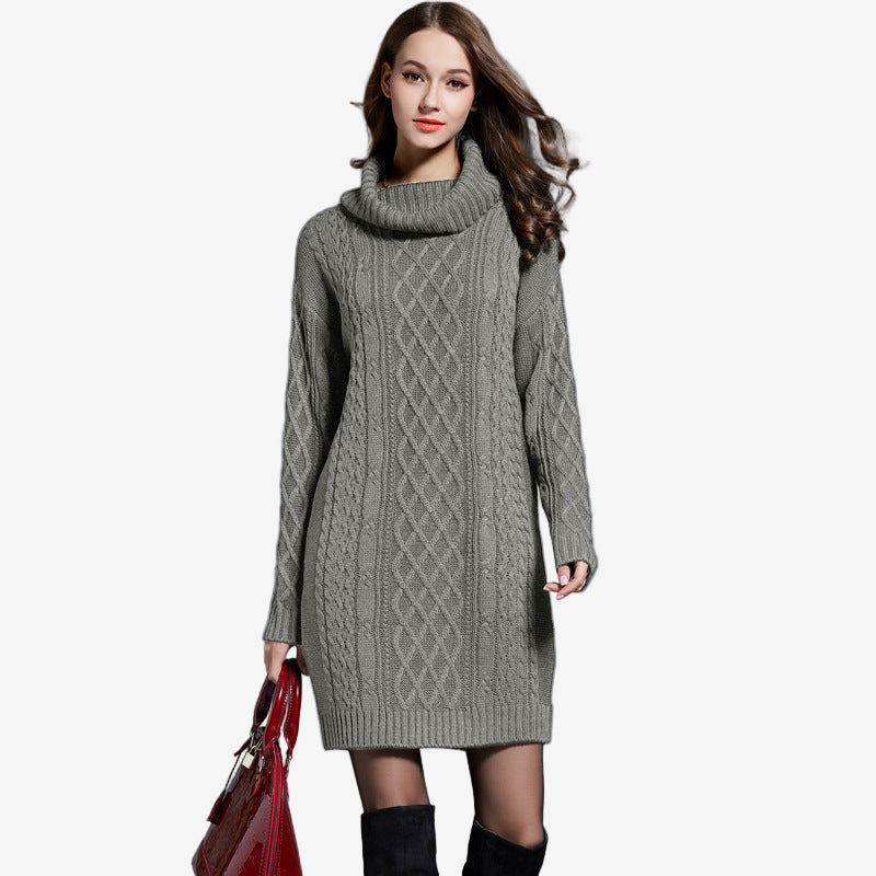 Amira™ Abito maglione a collo alto