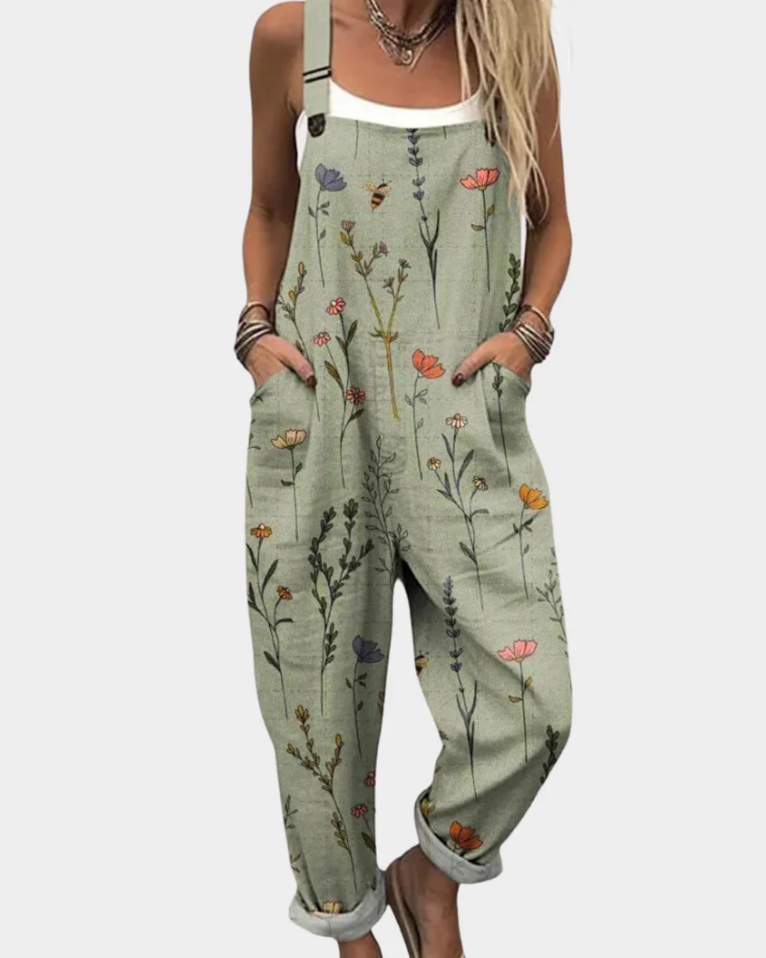 Danica | Comfortable Printed Jumpsuit