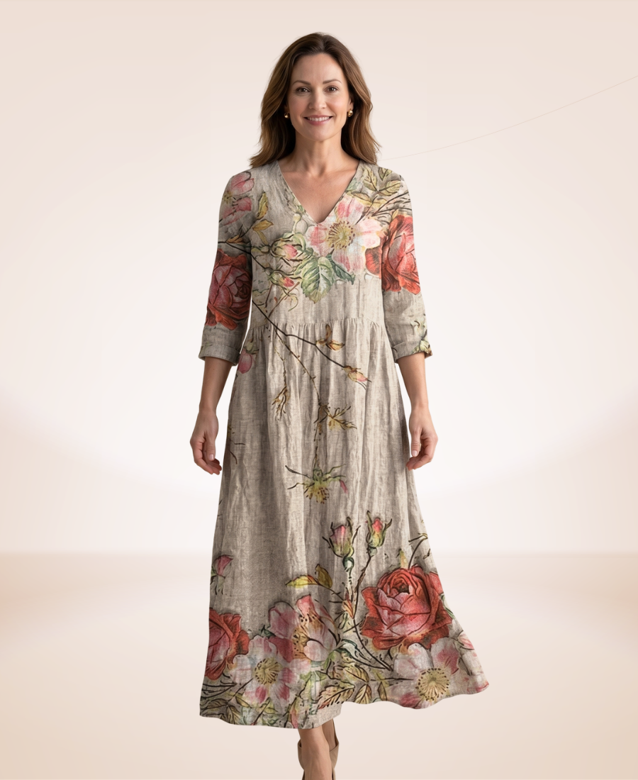 CHANTELLE | Abito in misto cotone traspirante