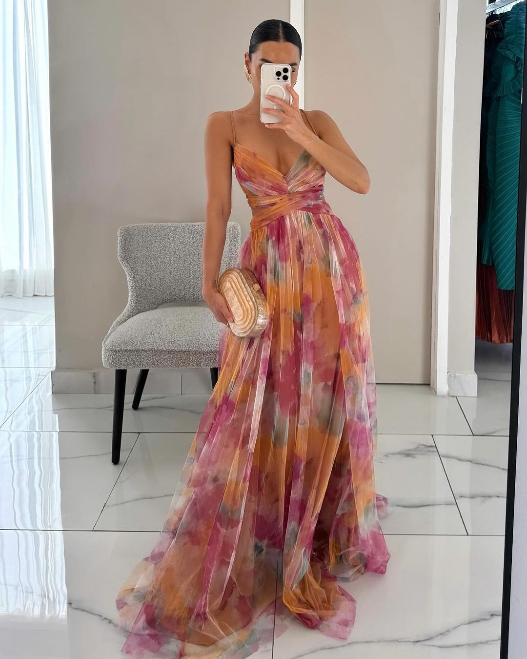 Giselle | Maxi Dress with Floral Print