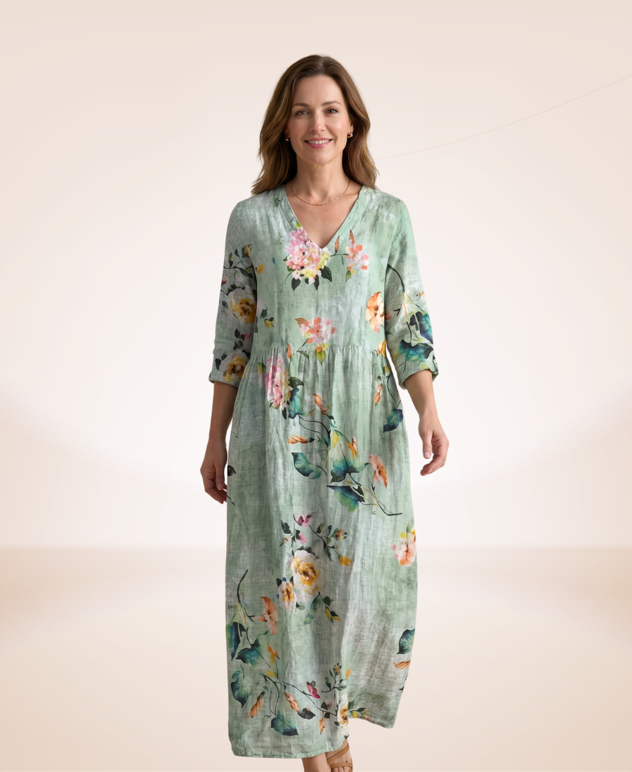 CHANTELLE | Abito in misto cotone traspirante