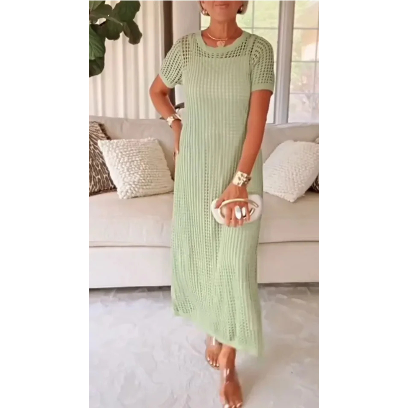 Eleonora | Abito Maxi Lungo con Cut-Out