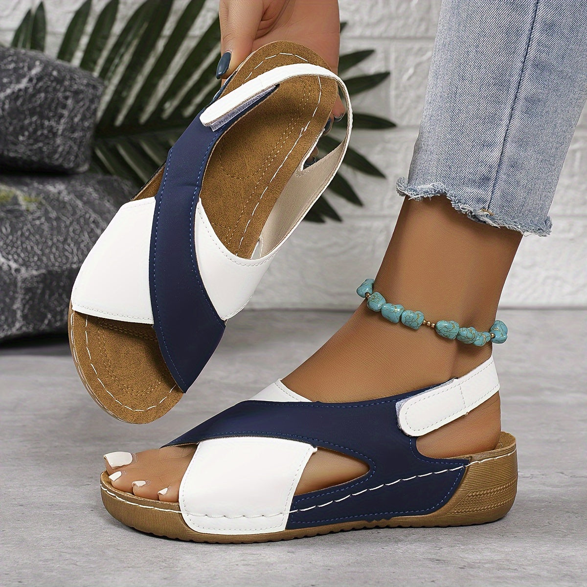Elettra | Sandali da donna – Imbottitura Cloud, sollievo anatomico
