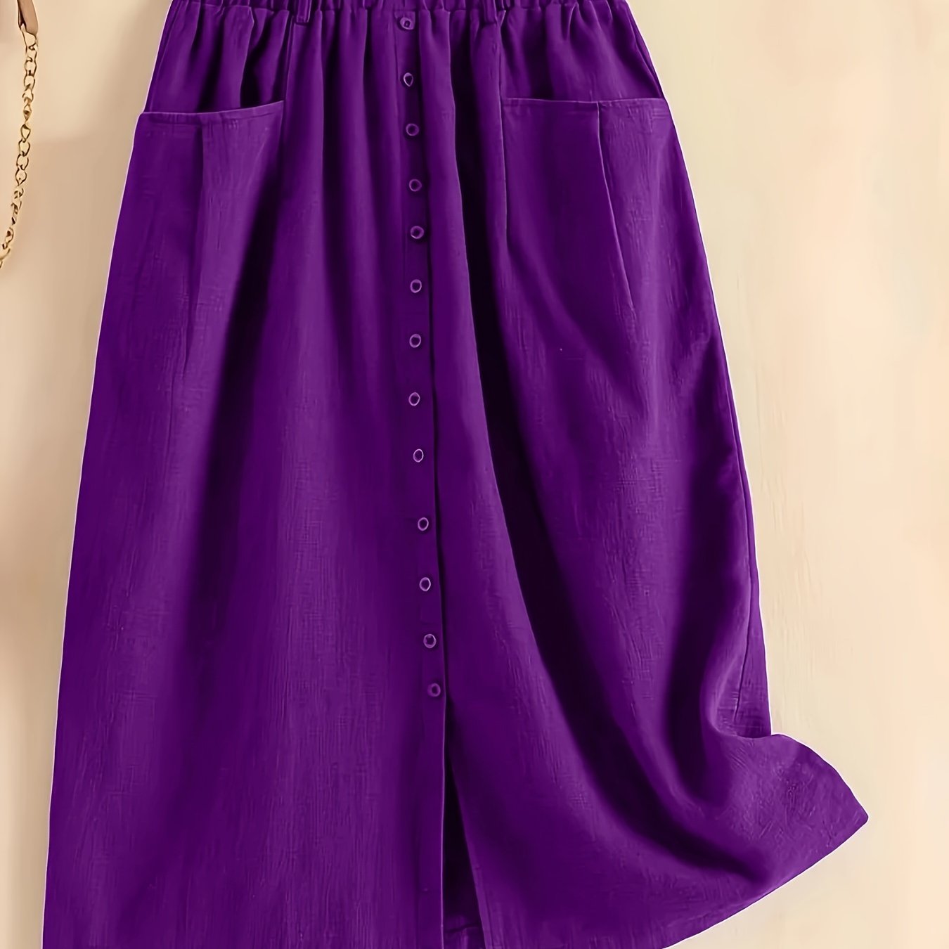 Helen I Linen Summer Skirt