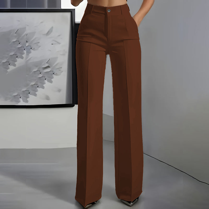 Ella I Women's High-Waisted Trousers
