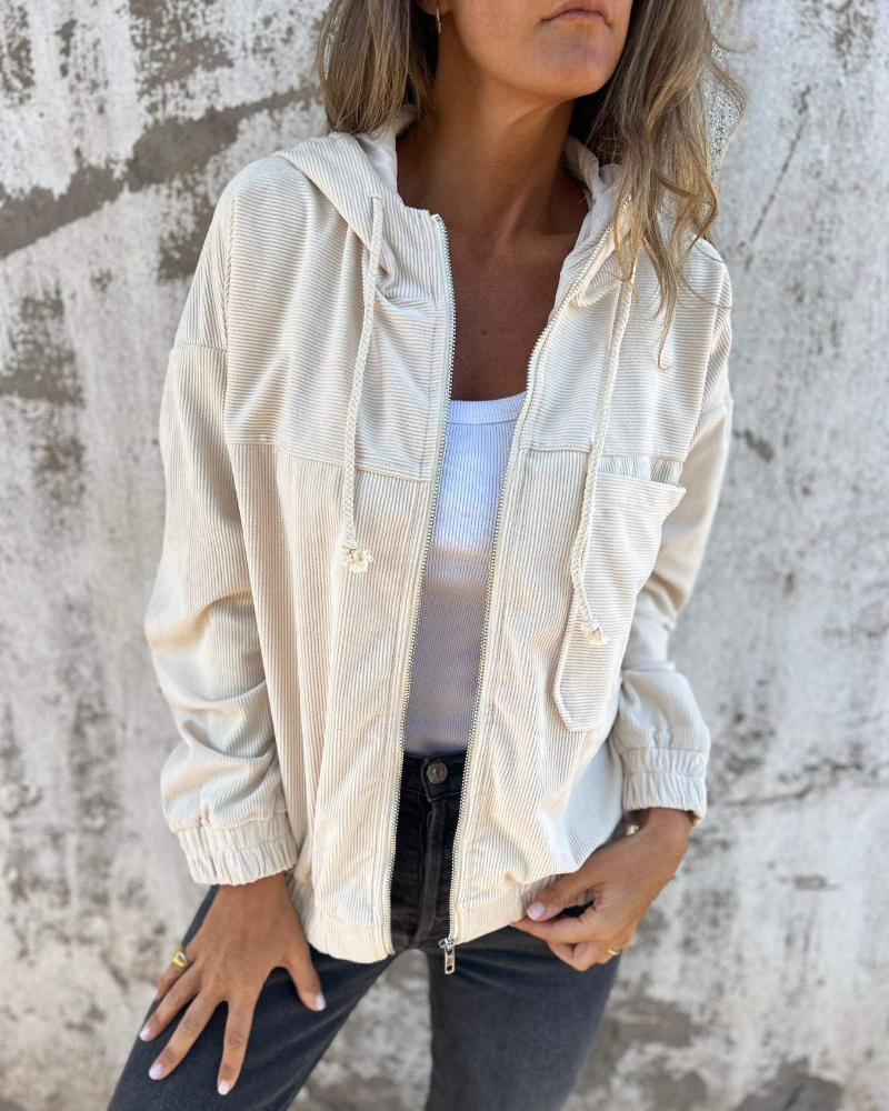 ROMILDA – RELAXED ZIP JACKET