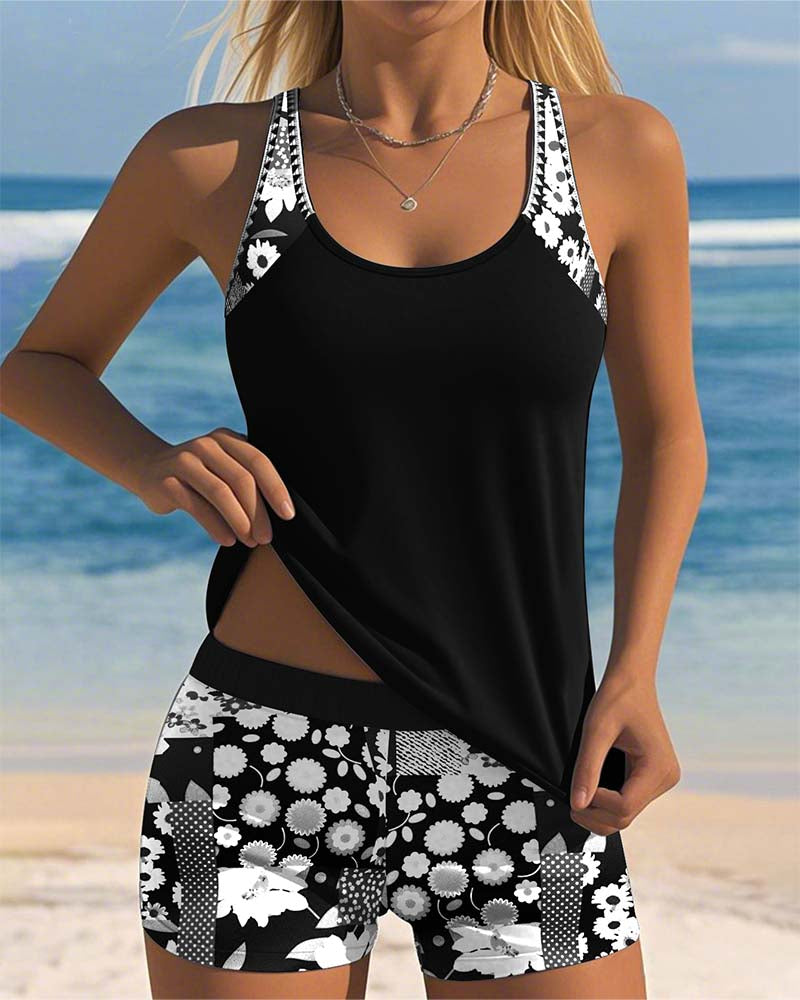 Marilyss | Set di top e pantaloni corti a asciugatura rapida