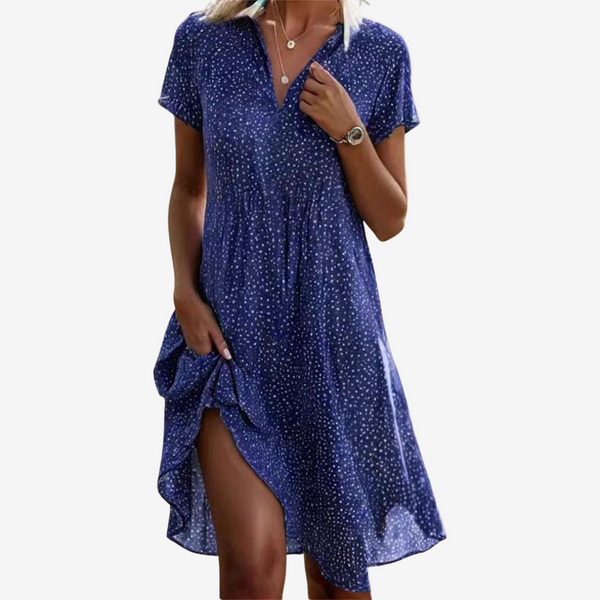 Valérie™ Midi con collo a polo