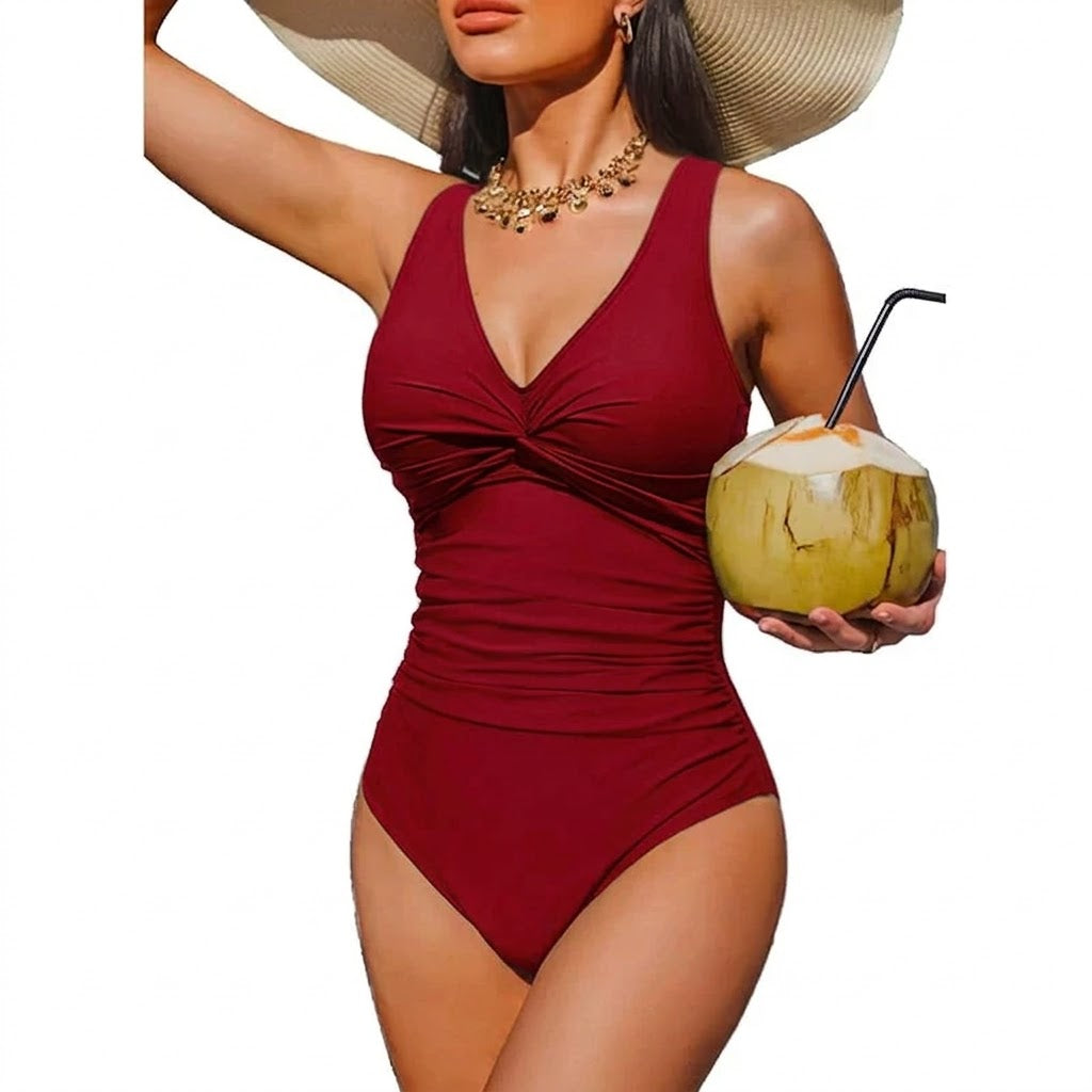 Marina | Shaping Swimsuit with V-Neck