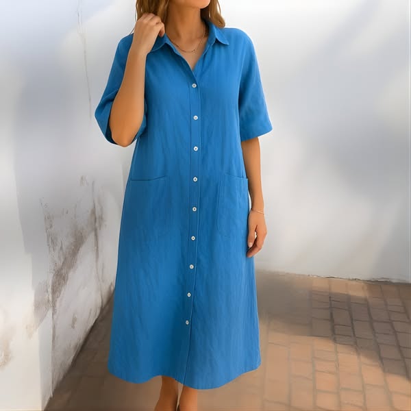 Charlotte | Breezy Shirt Dress