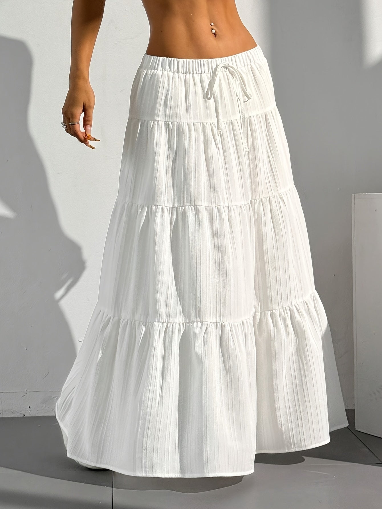 Olivia I Linen Summer Skirt
