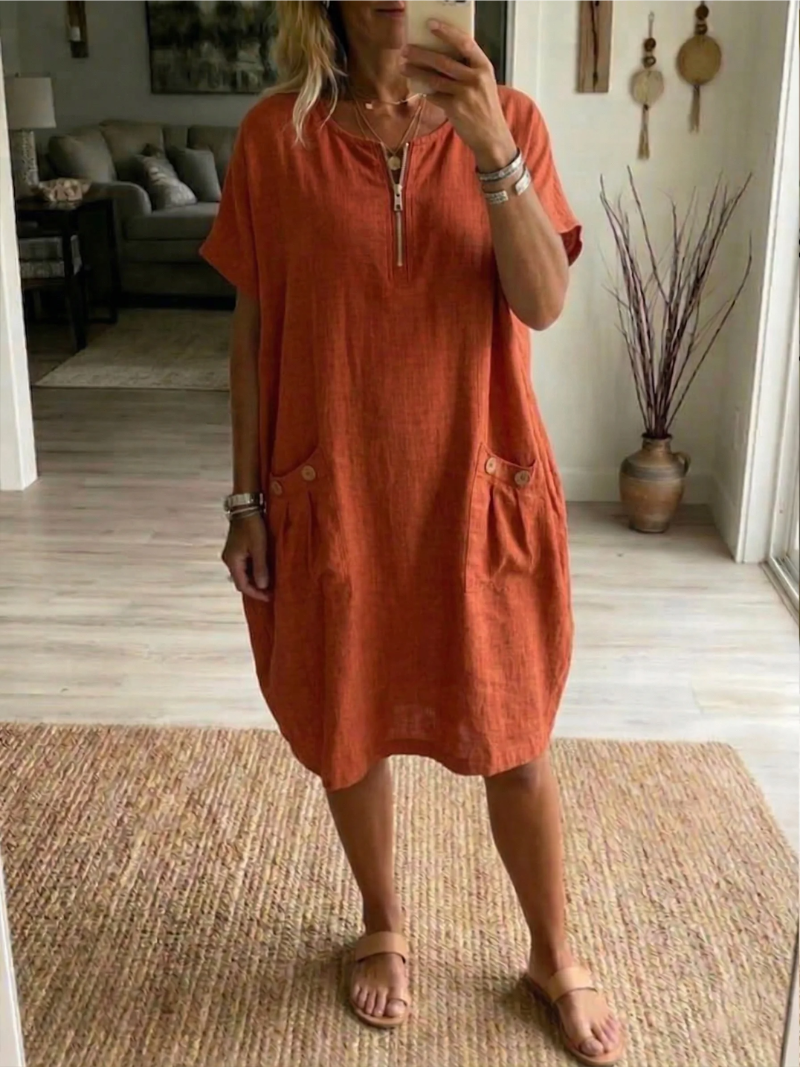 Tessa | Dress with Zip