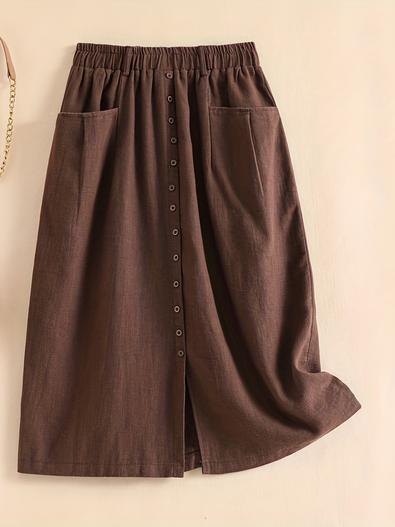 Helen I Linen Summer Skirt