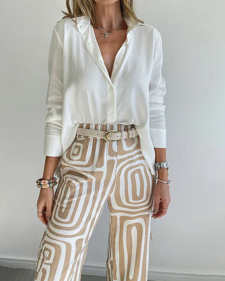 ISABELLA – REFINED TROUSER SET