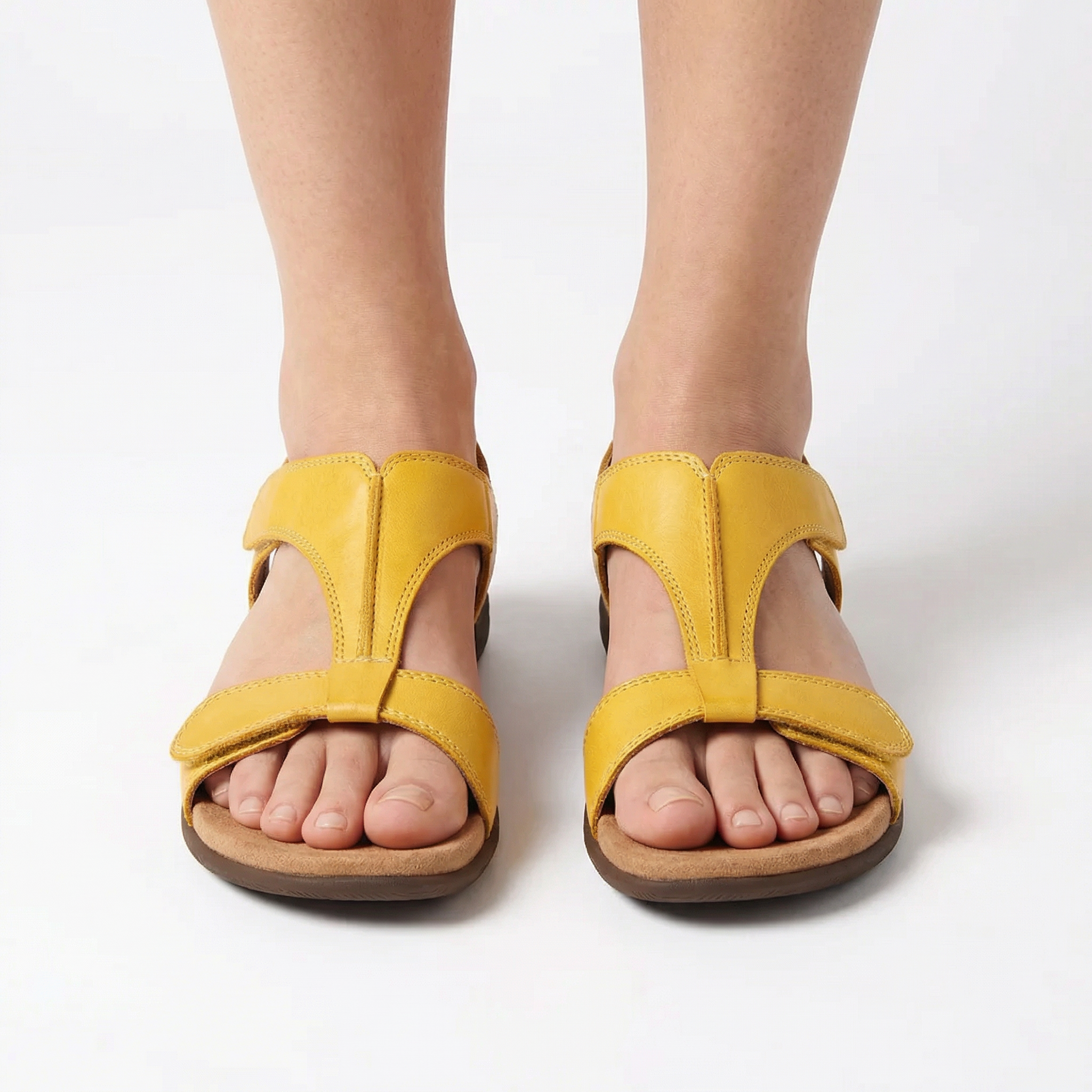Donatella | Sandali ortopedici estivi con strap in velcro